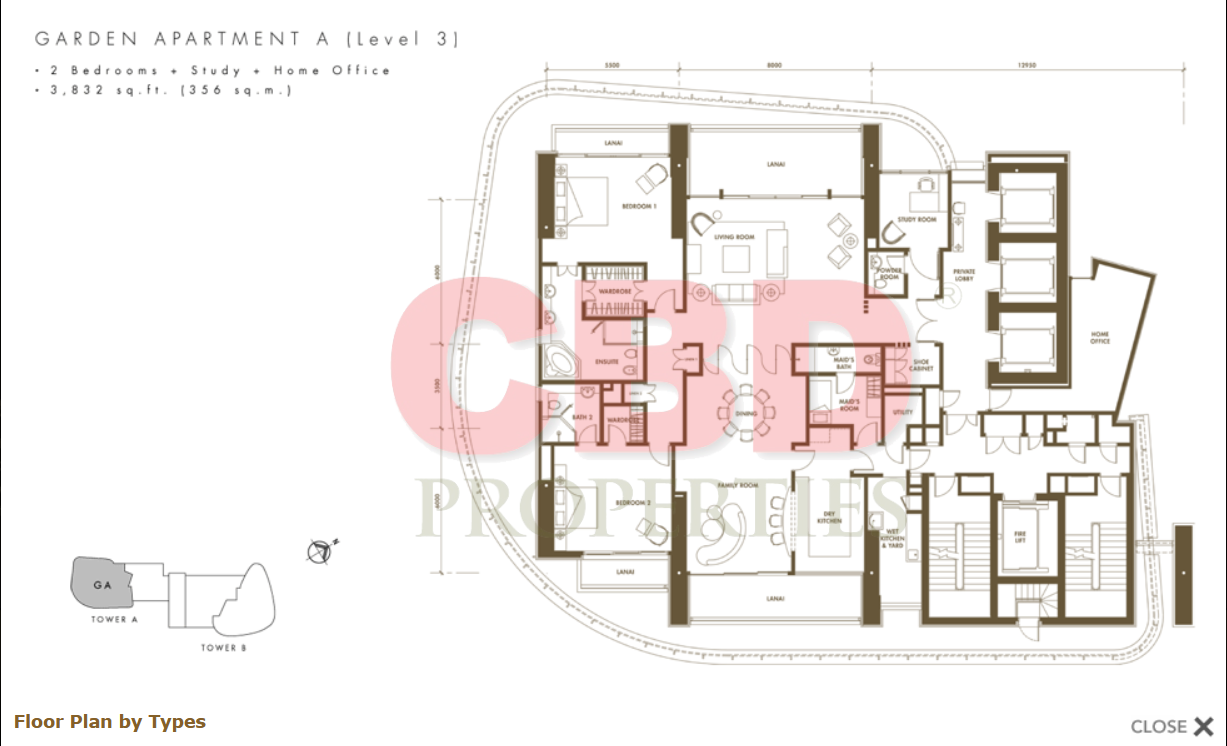 GARDEN APARTMENT A
